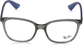 img 3 attached to Ray Ban Mens RX7066 5769 Eyeglasses Transparent
