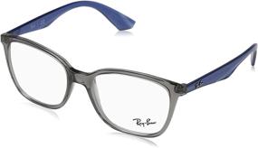 img 4 attached to Ray Ban Mens RX7066 5769 Eyeglasses Transparent