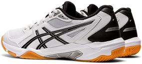 img 2 attached to 👟 ASICS Gel Rocket 10 Women's Shoes in White and Black