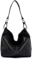 👜 pewter medium satchel: fashionable women's handbags & wallets for elegant hobo bags logo