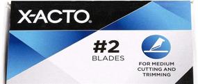 img 1 attached to ✂️ Optimize Precision Cutting with X-acto X602 Blades: 100 Pack