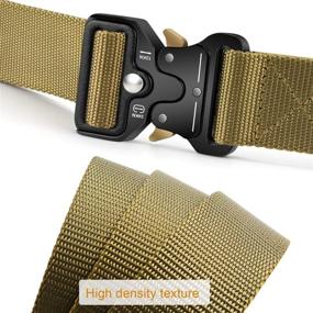 img 2 attached to Tactical BESTKEE Buckle Military Quick Release Men's Accessories in Belts