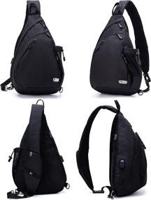 img 1 attached to TurnWay Water Proof Backpack Crossbody Shoulder