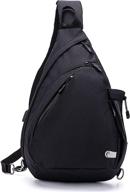 turnway water proof backpack crossbody shoulder logo