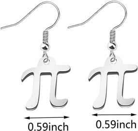 img 3 attached to Unisex Earring Science Jewelry Earring