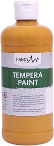 img 1 attached to 🎨 16 унций Многочисленная горчичная краска Handy Art Tempera