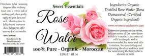 img 1 attached to 🌹 Premium Organic Moroccan Rose Water - Pack of 3 - Imported From Morocco - 100% Pure (Food Grade) - Hydrating & Rejuvenating for Face & Neck - Rich in Vitamins A & C