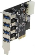 🔌 sedna - pcie 4 port (4e) usb 3.0 adapter - incl. low profile bracket - (nec/renesas upd720201 chipset) logo