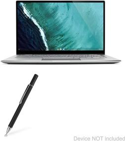 img 4 attached to 🖊️ BoxWave FineTouch Capacitive Stylus Pen for ASUS Chromebook Flip C434 - Jet Black