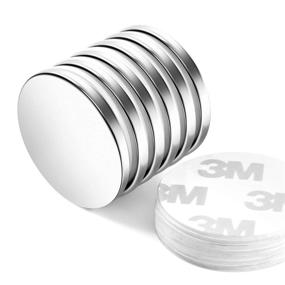 img 4 attached to 💪 Powerful Disc Shaped Neosmuk Adhesive Neodymium Magnets