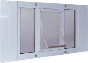 img 4 attached to Ideal Pet Products Aluminum Sash Window Doggy Door