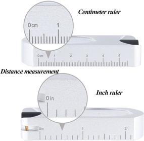 img 3 attached to 📏 Ueasy Professional Silver Aluminum Accurate Altimeter Compact Handheld Clinometer: Measure Heights, Slopes, and Angles with Precision