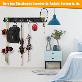 img 1 attached to 🔨 Durable Pickaxe Garage Organizer Storage: Maximize Space & Efficiency!