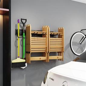 img 3 attached to 🔨 Durable Pickaxe Garage Organizer Storage: Maximize Space & Efficiency!