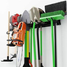 img 4 attached to 🔨 Durable Pickaxe Garage Organizer Storage: Maximize Space & Efficiency!