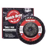 scotch brite clean strip extra shaft logo