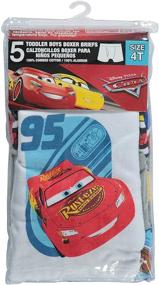 img 3 attached to Мультипаки детского нижнего белья Disney's Cars для мальчиков