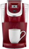 ☕ кофеварка keurig k250: опыт богатого и удобного приготовления кофе в формате одной порции с управлением интенсивностью вкуса - императорский красный логотип