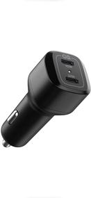 img 4 attached to Spigen USB C Car Charger: 65W Dual USB Fast Charge for iPhone 13, iPad Pro, Galaxy S21 - PD 3.0 45W + 20W