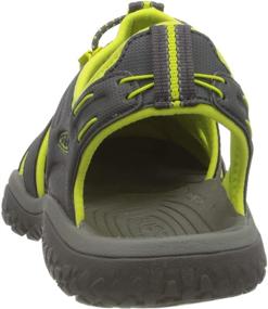 img 2 attached to KEEN Solr Sandal Black Gold Men's Shoes and Athletic