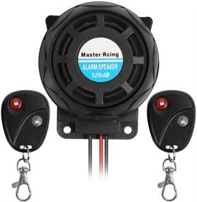 img 4 attached to Rupse Waterproof Motorcycle Remote Control Alarm: Ultimate Anti-theft Security Burglar Alarm System