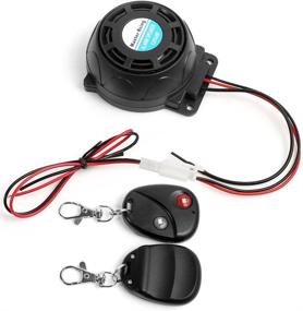 img 1 attached to Rupse Waterproof Motorcycle Remote Control Alarm: Ultimate Anti-theft Security Burglar Alarm System