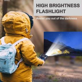 img 1 attached to 🔦 TEBIYOU Portable Channels Flashlight Camouflage: Illuminating Adventure with Style