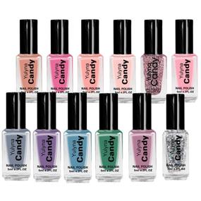 img 4 attached to 🌿 Eco-Friendly Tophany Nail Polish Set: Quick-Dry, Long-Lasting & Peel-Resistant Nail Art (12 Bottles)