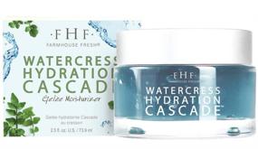 img 2 attached to 💦 FarmHouse Fresh Watercress Hydration Cascade Gelée Moisturizer: Ultimate Hydration in a 1.7 Fl Oz Bottle