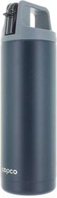 img 3 attached to Copco Stainless Steel Double Wall Insulated Water Bottle: Stay Hydrated on-the-go in Style!