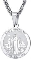 wolentty saint brendan necklace stainless logo