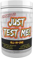💪 test me now! comprehensive natural testosterone booster - powerful pct - anti-estrogen formula - dht blocking - prostate support - extra strength (360 capsules) logo