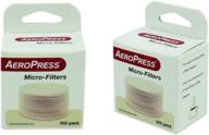 ☕️ 700 count white replacement filter packs for aeropress coffee and espresso maker - enhance your brewing experience! logo