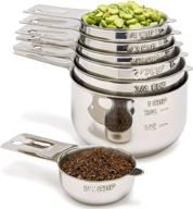 🍳 simplify your cooking experience with simply gourmet stainless steel measuring cups - a complete set of 7 cups for precise cooking & baking! logo