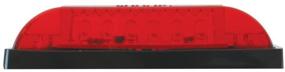img 3 attached to GG Grand General 77652 Thin Line Red/Red 6 LED Sealed Marker Light