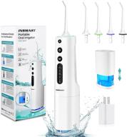 🚿 cordless water flosser teeth cleaner - insmart 360ml water tank, 2000mah battery, diy modes, ipx7 waterproof, usb rechargeable oral irrigator for home and travel logo