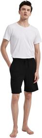 img 1 attached to AWLE Lightweight Workout Men's Clothing with Lounge Pockets for Sleep & Lounge