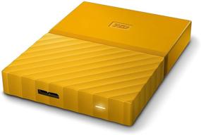 img 3 attached to WD 3TB Yellow My Passport Portable External Hard Drive - USB 3.0 - Ultimate Storage Solution (WDBYFT0030BYL-WESN)