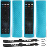 [2-pack] пульт дистанционного управления для vizio xrt136 remote логотип