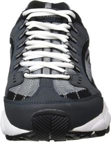 img 3 attached to Skechers Stamina Cutback Lace 👟 Up Men's Fashion Sneakers - Charcoal
Skechers Stamina Cutback Ботинки на шнуровке для мужчин - Харкол