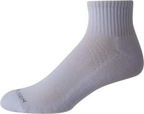 img 1 attached to 🧦 Van Heusen Men's Performance Cushioned Above Ankle Athletic Quarter Mini-Crew Socks (12 Pack)