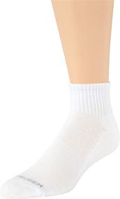 img 2 attached to 🧦 Van Heusen Men's Performance Cushioned Above Ankle Athletic Quarter Mini-Crew Socks (12 Pack)