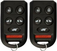 🔑 convenient keyless entry: keylessoption remote control car key fob for oucg8d-399h-a (pack of 2) logo