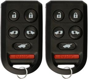 img 3 attached to 🔑 Convenient Keyless Entry: KeylessOption Remote Control Car Key Fob for OUCG8D-399H-A (Pack of 2)