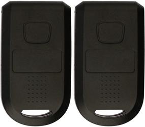 img 2 attached to 🔑 Convenient Keyless Entry: KeylessOption Remote Control Car Key Fob for OUCG8D-399H-A (Pack of 2)