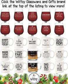 img 1 attached to 🍷 Mom's Berry Reason to Toast - Hilarious Wine Glass Gift for Mom on Christmas - Quirky Xmas Gag Presents from Daughter, Son, Kids - Trendy Birthday Ideas for Mother - Fun and Unique Novelty Gift for Her