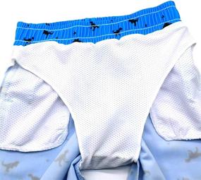 img 2 attached to Trunks Quick Beach Shorts Lining Boys' Clothing : Swim