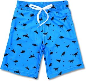 img 4 attached to Trunks Quick Beach Shorts Lining Boys' Clothing : Swim