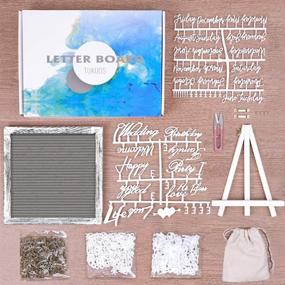 img 3 attached to 💌 Tukuos Letters Cursive Weathered Antique: Add Vintage Charm to Your Décor
