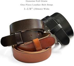 img 1 attached to 🧔 Vintage Style Leather Men's Accessories BS 100 - Women's Edition